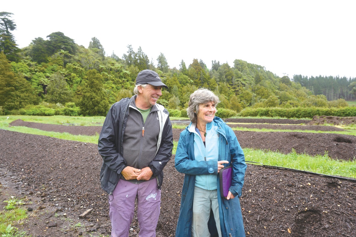 스티브 에릭슨과 제니 에릭슨. 미국 유타 주에서 20년간 채소 농사를 짓다 뉴질랜드로 왔다. Ⓒ대산농촌재단
