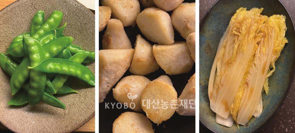 잘 자라난 작물은 정말 요리할 것이 없다. 조심스러운 손질과 섬세한 불 다루기, 필요하다면 약간의 소금이면 충분하다.